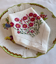Load image into Gallery viewer, Pink Day Floral Napkin – ON BACKORDER