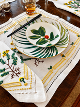 Load image into Gallery viewer, Yellow Floral Linen Placemat | GiGi Grimstad