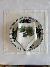 Load image into Gallery viewer, Fir & Pinecone Napkin