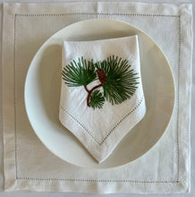 Load image into Gallery viewer, Fir & Pinecone Napkin
