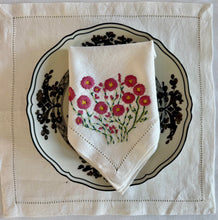 Load image into Gallery viewer, Pink Day Floral Napkin – ON BACKORDER
