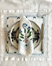 Load image into Gallery viewer, Blue Floral Placemat
