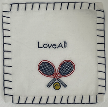 Load image into Gallery viewer, Let’s Have a Smashing Time Tennis Cocktail Napkins (Set of 6) | Cocktail Hour with GiGi
