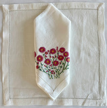 Load image into Gallery viewer, Pink Day Floral Napkin – ON BACKORDER

