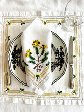 Load image into Gallery viewer, Yellow Floral Napkin – ON BACKORDER
