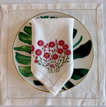 Load image into Gallery viewer, Pink Day Floral Napkin – ON BACKORDER
