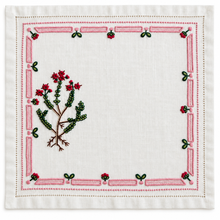 Load image into Gallery viewer, Pink Floral Linen Placemat | GiGi Grimstad
