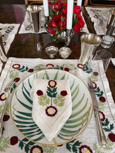 Load image into Gallery viewer, Red &amp; Green Glory Napkin &amp; Placemat Set – ON BACKORDER
