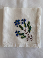 Load image into Gallery viewer, Blue Floral Napkin &amp; Placemat Set – ON BACKORDER
