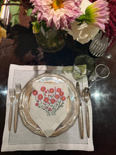 Load image into Gallery viewer, Pink Day Floral Linen Napkins | GiGi Grimstad
