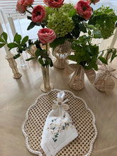 Load image into Gallery viewer, Iraca woven tabletop collection with flowers
