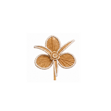 Load image into Gallery viewer, Woven orchid napkin ring
