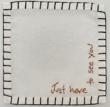 Load image into Gallery viewer, Just Here Cocktail Napkins (Set of 6)
