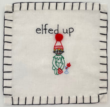 Load image into Gallery viewer, Elfed Up Cocktail Napkins (Set of 6) – SOLD OUT
