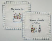Load image into Gallery viewer, My Bucket List Cocktail Napkins (Set of 6) – SOLD OUT
