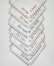 Load image into Gallery viewer, Just Here Cocktail Napkins (Set of 6)
