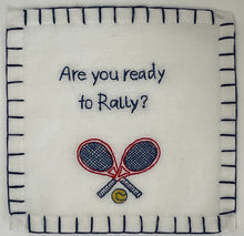 Load image into Gallery viewer, Let's Have a Smashing Time Cocktail Napkins (Set of 6) – Tennis

