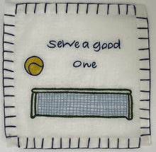 Load image into Gallery viewer, Let's Have a Smashing Time Cocktail Napkins (Set of 6) – Tennis

