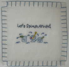Load image into Gallery viewer, Let's Splash Around Cocktail Napkins (Set of 6)
