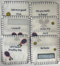 Load image into Gallery viewer, Let's Have a Smashing Time Cocktail Napkins (Set of 6) – Tennis
