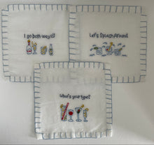 Load image into Gallery viewer, Let's Splash Around Cocktail Napkins (Set of 6)
